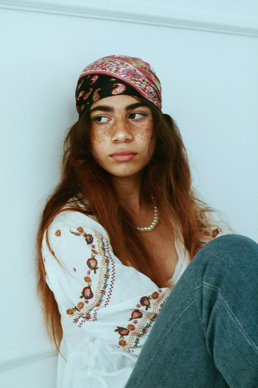 A woman