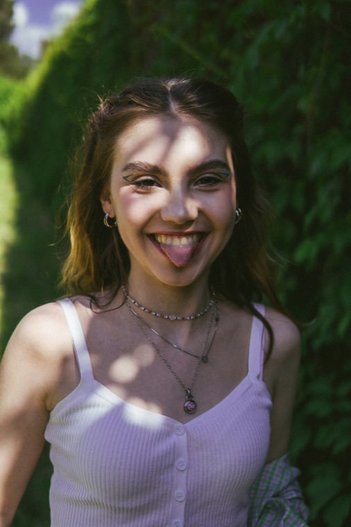 A woman