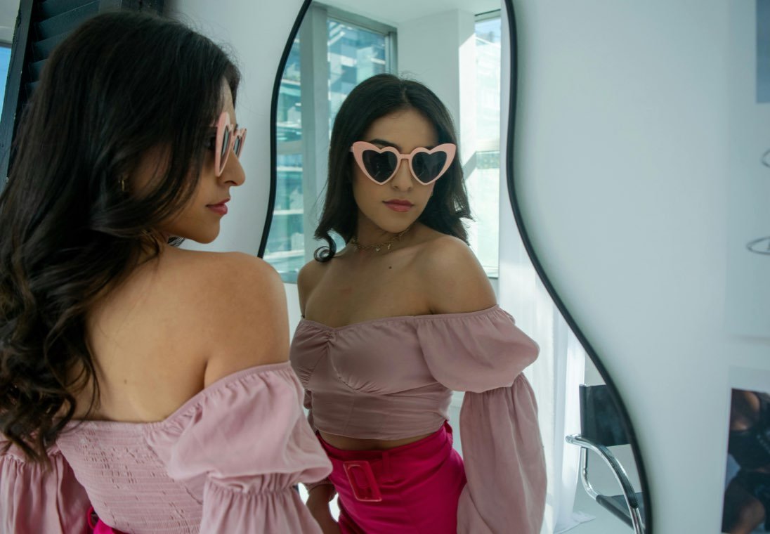 A woman