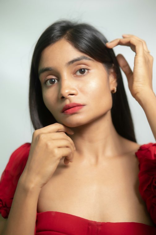 A woman